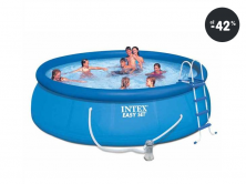 Najlacnejšie bazény - Intex Easy Set 457 cm