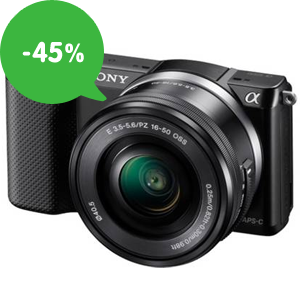 Výpredaj: Lacné fotoaparáty – kompakty / zrkadlovky (-45%)